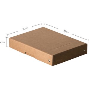 Produktbild für Aufbewahrungsbox Falken Pure Box Nature, 1,8 Liter