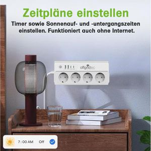 Produktbild für Steckdosenleiste Offgridtec 021620, mit 1,5m Kabel