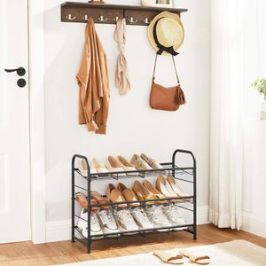 Produktbild für Schuhregal Songmics LMR066B01, aus Metall