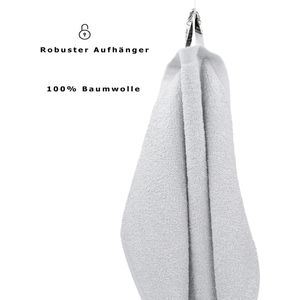 Produktbild für Handtuch Betz Berlin Set, silbergrau, 100% Baumwolle, 400 g/m²