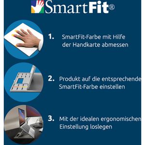 Produktbild für Schreibtischaufsatz Kensington SmartFit , schwarz