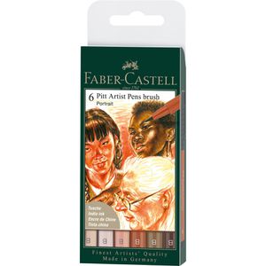 Produktbild für Tuschestifte Faber-Castell Pitt Artist Pen brush