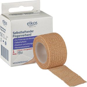 Pflaster elkos Fingerverband, beige, 1 Rolle