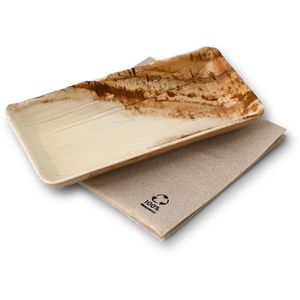 Produktbild für Fingerfoodschalen Biozoyg DTW05474, Palmblatt