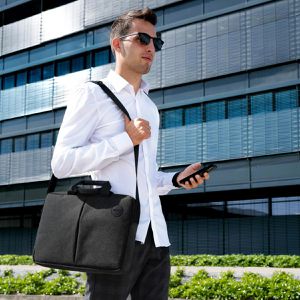 Produktbild für Laptoptasche Hama Genua, 231018, schwarz
