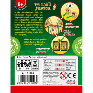 Produktbild für Kartenspiel Amigo 1903, Wizard Junior