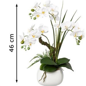 Produktbild für Kunstblume Creativ-green Orchidee, Phalaenopsis