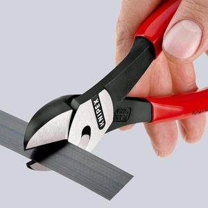 Produktbild für Seitenschneider Knipex 7371180 TwinForce,Kraft-Seitenschneider