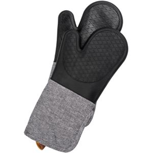 Produktbild für Ofenhandschuh Wenko Ada Topfhandschuhe, 55041100, schwarz