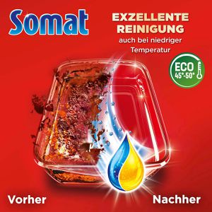 Produktbild für Spülmaschinengel Somat Excellence Duo Power Zitrone &amp; Limette