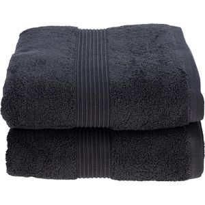 Handtuch Julie-Julsen anthrazit, 100 x 150 cm