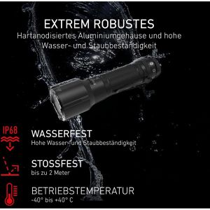 Produktbild für Taschenlampe Ledlenser TT3R, LED, aufladbar