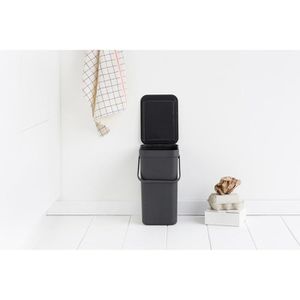 Produktbild für Mülleimer Brabantia 109805 Sort &amp; Go, grey