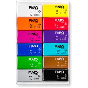 Produktbild für Modelliermasse Staedtler 8023 C12-1, FIMO Basic