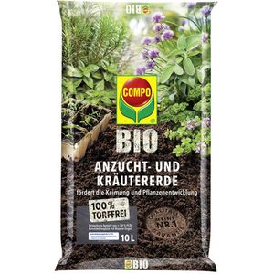 Blumenerde Compo Bio Anzucht- und Kräutererde