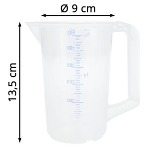 Produktbild für Messbecher Contacto 3078/050, aus Kunststoff