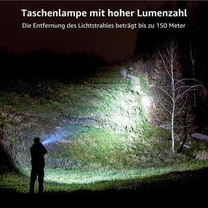 Produktbild für Taschenlampe Lepro LE2000, LED, mit Batterie