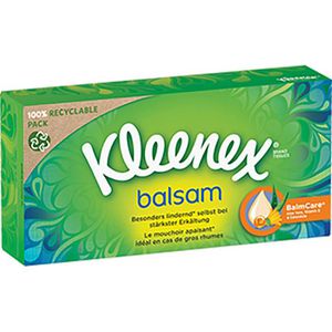 Taschentücher Kleenex Balsam, Box
