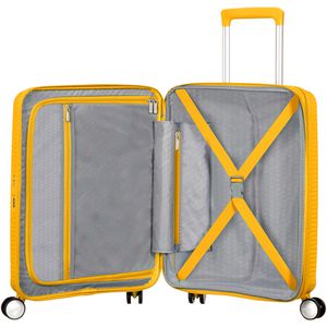 Produktbild für Koffer AmericanTourister Soundbox Spinner exp. gelb