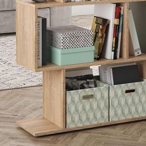 Produktbild für Bücherregal Vicco Levio, sonoma eiche