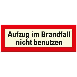 Hinweisschild Abtec DIN 4066, Kunststoff