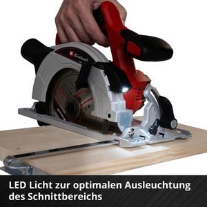 Produktbild für Handkreissäge Einhell TE-CS 18/165-1 Li-Solo, Akku