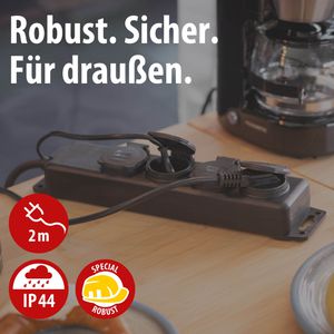 Produktbild für Steckdosenleiste Brennenstuhl 1159960 mit 2m Kabel