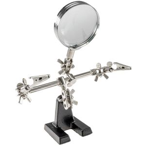 ChiliTec Löthilfe 17873, mit Lupe, 2 Klemmen