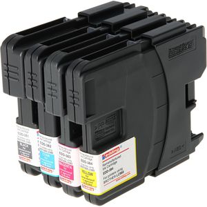 Produktbild für Tinte Edding EDD-433 für Brother LC-980VAL