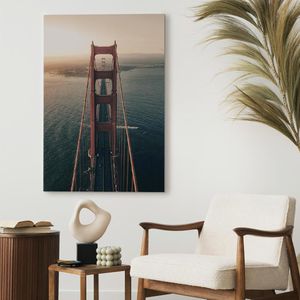 Produktbild für Wandbild Artgeist Golden Gate Bridge, 80 x 120 cm