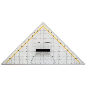 Geodreieck Rumold 1084, mit Schneidekante