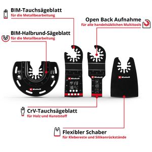 Produktbild für Multifunktionswerkzeug-Zubehör Einhell Renovierungs-Set