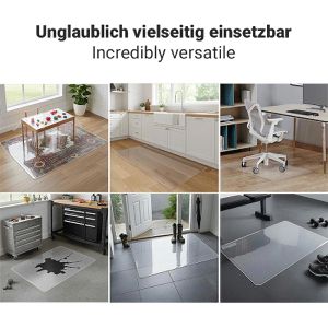 Produktbild für Bodenschutzmatte LogiLink EO0084, transparent