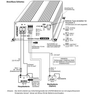 Produktbild für Autobatterie-Ladegerät Votronic 3101 Pb 1220 SMT 2B