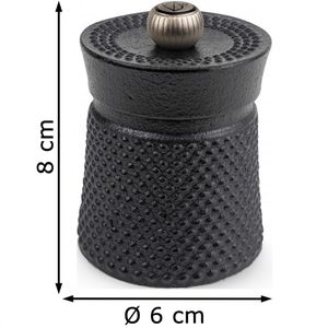 Produktbild für Gewürzmühle Peugeot Bali Fonte 35402, Höhe 8 cm