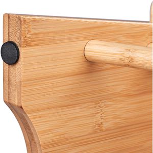 Produktbild für Fußbank Relaxdays 10046319, aus Bambus