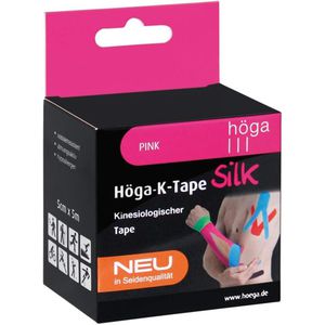 Produktbild für Kinesio-Tape Höga K-Tape Silk, pink