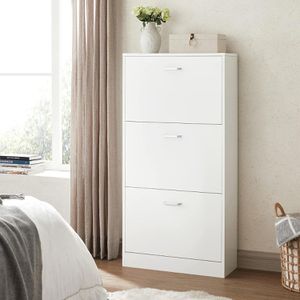 Produktbild für Schuhschrank Vasagle LBC03WT, weiß
