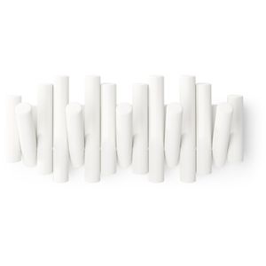 Produktbild für Garderobenleiste Umbra Picket Rail Hook, weiß