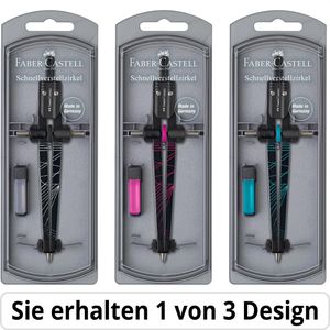 Zirkel Faber-Castell 574482 Twister, 2-teilig
