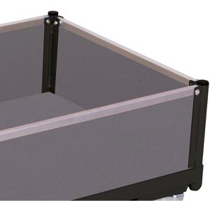 Produktbild für Transportwagen VARIOfit Kastenwagen, sw-500.402/AG