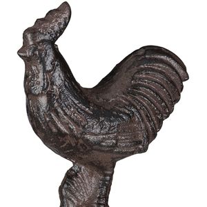 Produktbild für Regenmesser Relaxdays 10026416, Hahn, aus Metall &amp; Glas