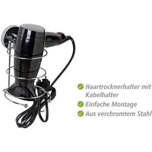 Produktbild für Haartrocknerhalter Wenko Vacuum-Loc 20896100