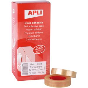 Klebeband APLI 11330, 12mm x 33m