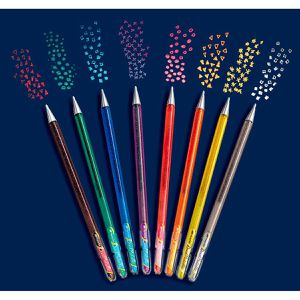 Produktbild für Gelschreiber Pentel Hybrid Dual Metallic Glitzer-Effekt-Gel