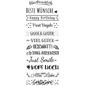 Produktbild für Motivstempel Trodat Creative Mini Beste Wünsche, aus Metall