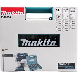 Produktbild für Steckschlüssel Makita E-16586, 14-teilig