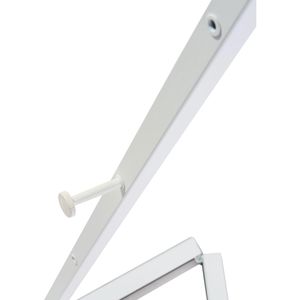 Produktbild für Staffelei Sprintis Aluminium, weiß