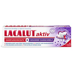 Produktbild für Zahnpasta LACALUT aktiv Zahnfleischschutz &amp;
