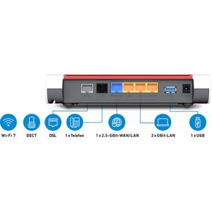 Produktbild für WLAN-Router AVM FRITZ!Box 7630, 20003147, DSL